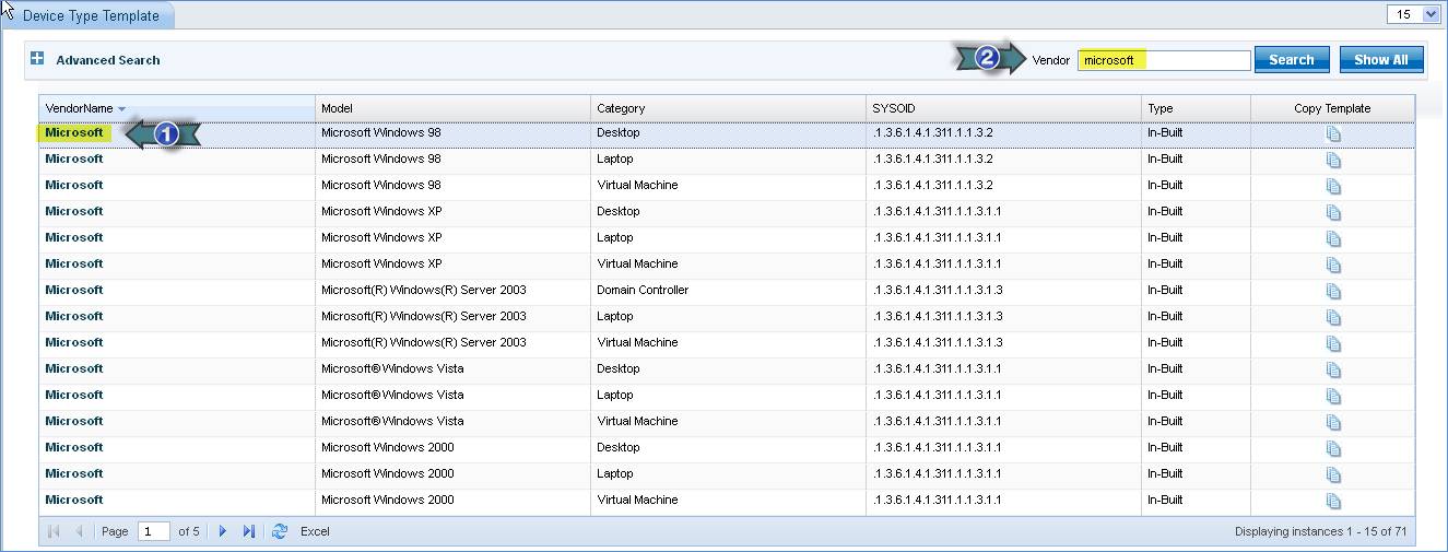 How to dynamically configure a device template